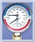 Термометр с манометром 1/2 низ. 16 Б