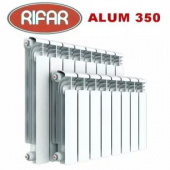 Радиатор алюминевый Rifar 350/100 (10секций)