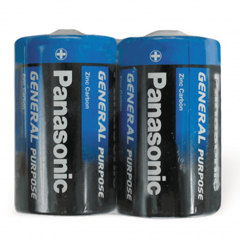 Батарейки "Panasonic" D (2 шт)