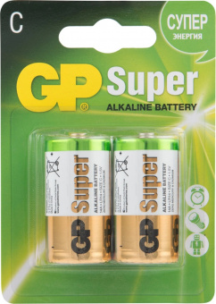 Батарейки "GPSuper" D (2 шт.)